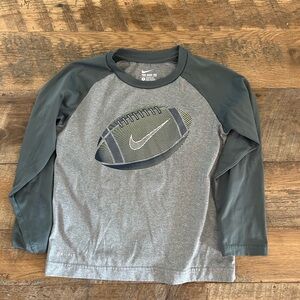 Nike Kids Gray Long Sleeve Shirt